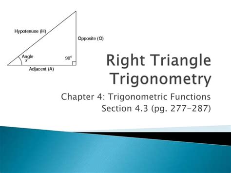 trigonometric functions math   quarter week pptx