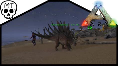 Taming A Kentrosaurus And Checking Out The New Volcano Ark Survival