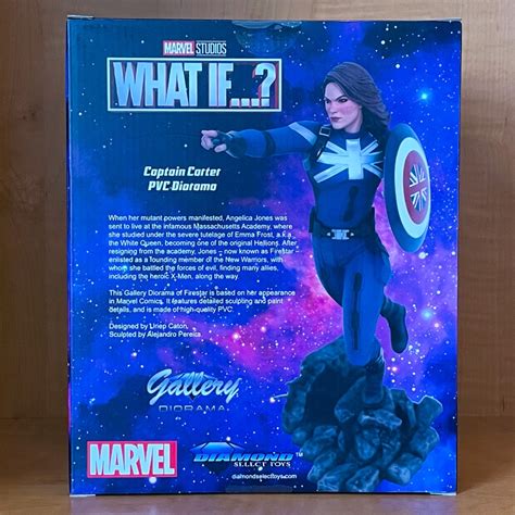 Diamond Select Toys Marvel What If Captain Carter Pvc Diorama Review