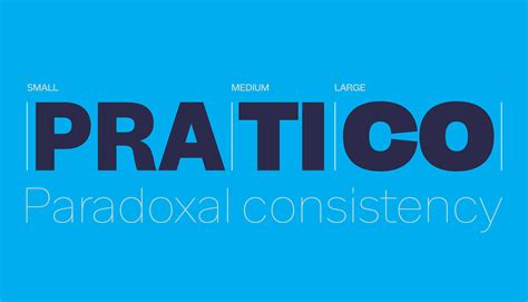 Pratico: Paradoxal consistency on Behance