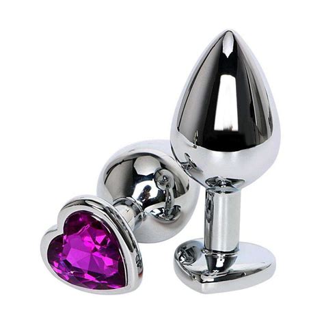 JOYA ANAL CORAZÓN DE ACERO TALLA S Margarita Sex Shop