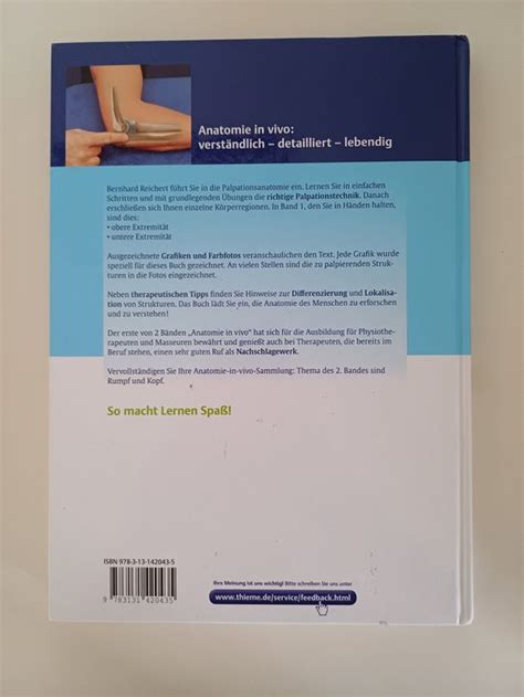 Anatomie in vivo Band 1 & 2 | Kaufen auf Ricardo