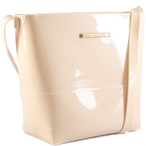 Bolsa De Ombro Grande Easy Pre Fall Petite Jolie PJ Nude Sapato Show
