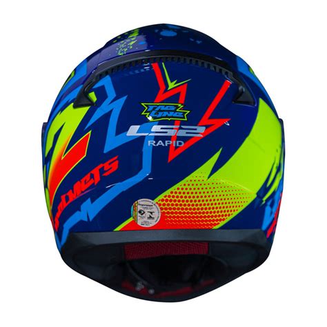 Capacete LS2 Rapid FF353 Tagline Yellow