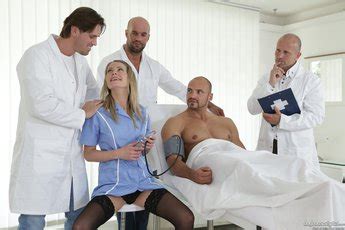 Horny Nurse Claudia Mac Gets Gangbanged Photos