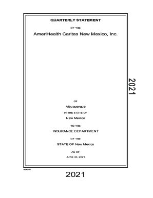 Fillable Online AmeriHealth Caritas New Mexico Inc Fax Email Print