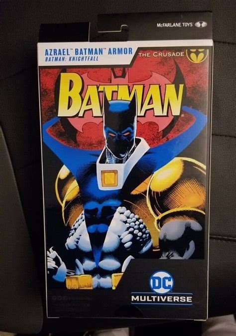 Mcfarlane Dc Multiverse Azrael Batman Armor Gold Label Knightfall