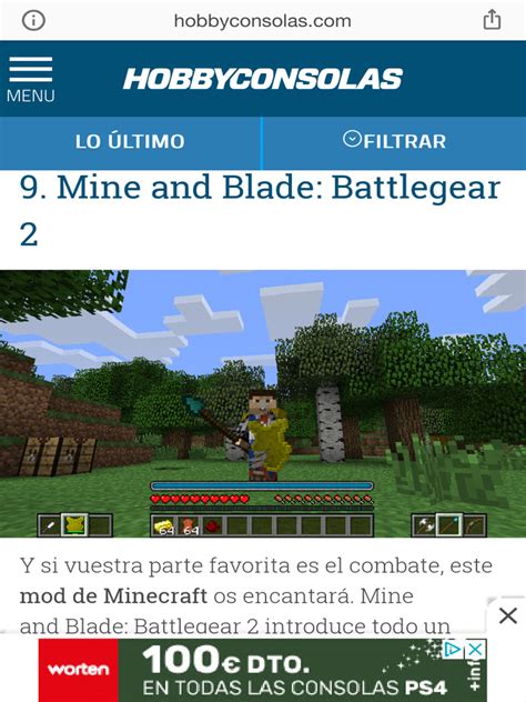 Los 10 Mejores Mods Para Instalar En Minecraft Hobbyconsolas Juegos Pdf