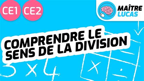 Comprendre Le Sens De La Division Partages Et Regroupements Ce Ce