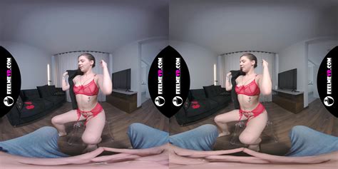 Virtual Reality Striptease With New Teen Model Ksenija VR Porn Video VRPorn