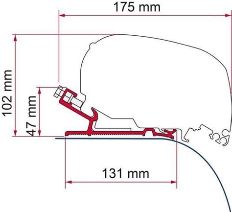 Fiamma Kit Autocruise F65 F80 Awning Adapter 98655 420 Grasshopper