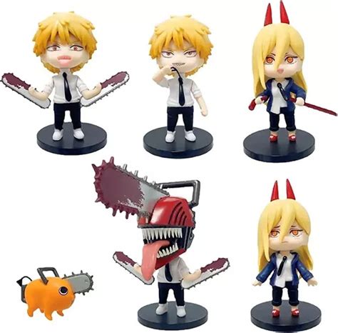 Motosierra Chainsaw Man Pochita Colección Figuras Envío Gratis