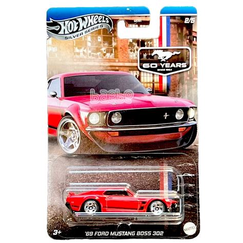 Hot Wheels Silver Series Ford Mustang Boss Th Years Edition Baebe Shop Premier