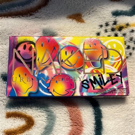 Urban Decay Makeup Ud X Smiley Naked Chill Happy Mini Eyeshadow Palette Brand New Poshmark