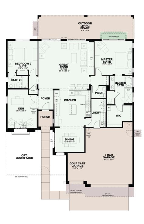 Quail Creek Medina Floor Plan Has 2132 Sf