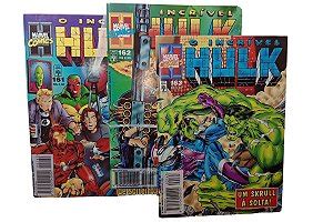 O INCRÍVEL HULK Edições de nº 130 a 132 135 a 138 Formatinho