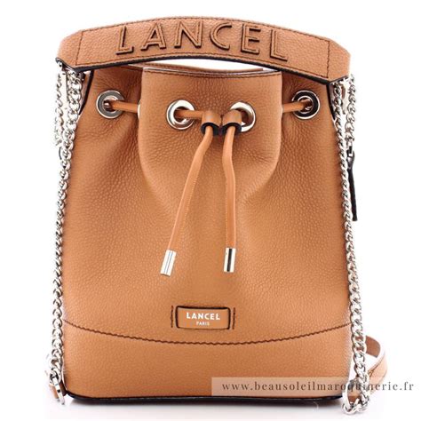 Petit Sac Seau Lancel Ninon S A Fabriqu En Italie