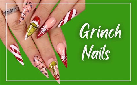 Steal The Show With These 50 Grinch Nail Designs Ideas And Inspiration