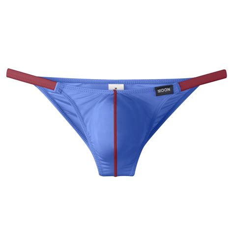 Men S Sexy Briefs U Convex Pouch Comfortable Bikini Underwear Translucent Ice Silk Low Rise