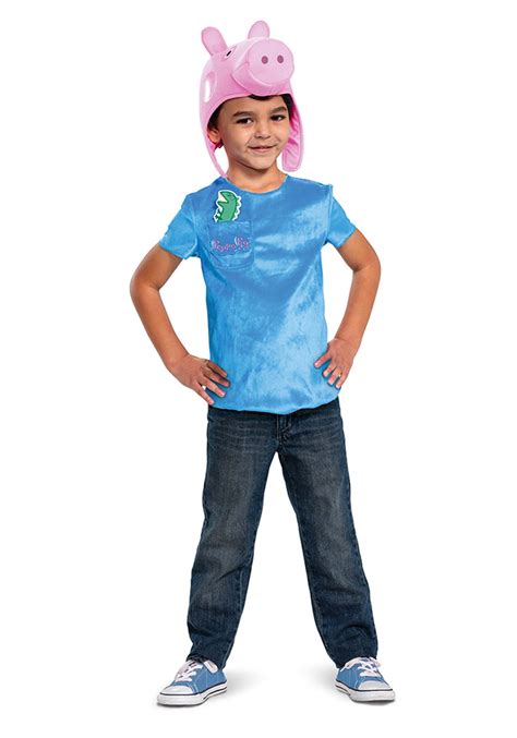 Kid's Classic George Pig Costume | Peppa Pig Costumes