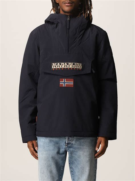 NAPAPIJRI: jacket for man - Navy | Napapijri jacket NA4EGZ online on ...
