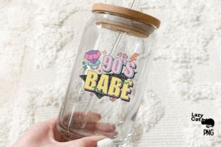 90s Babe Retro Y2K PNG Sublimation Graphic By Lazy Cat Creative Fabrica