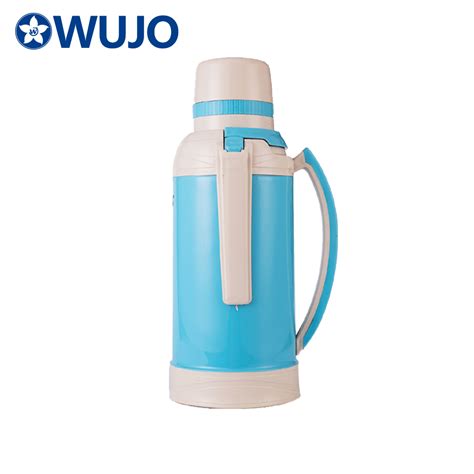 Wujo Litre Glass Liner Vacuum Tea Hot Water Plastic Thermos Flasks From China Manufacturer
