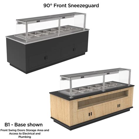 Deli HMR Fresh Bar Hot Food Bar Hot Food Bar Single Sided Service Hot Well