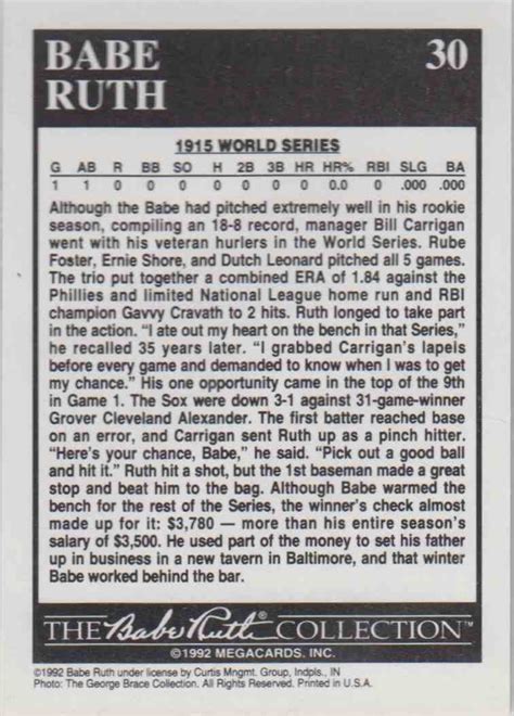 Babe Ruth Collection Etsy