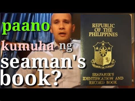 Vlog 31 Paano Kumuha Ng Seaman S Book YouTube