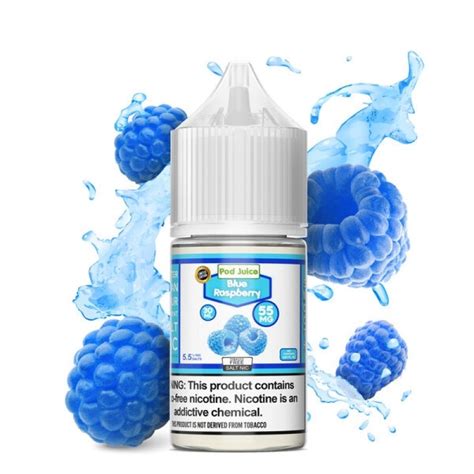 Pod Juice Synthetic Salt Blue Raspberry 30ml