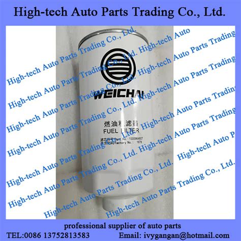 Weichai Wp Wp Wp Engine Spare Parts Fuel Filter Filtre A