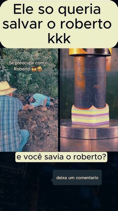 Piada Você Conhece O Roberto - Conhece o roberto tambem ?? kkkkk #viral #otaldoroberto #engraçado ...