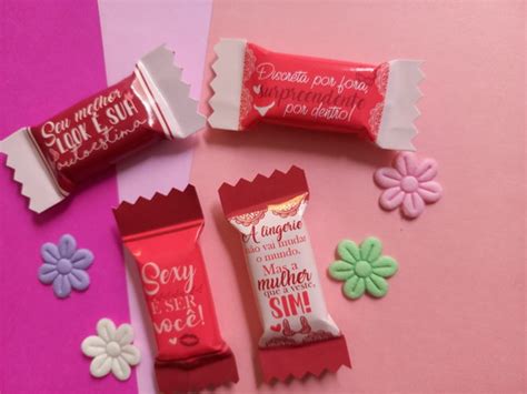 Balas Personalizadas Para Lojas Vendedoras De Lingerie Elo7