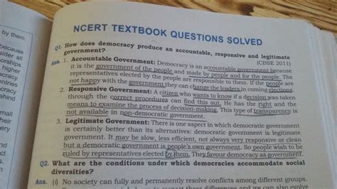 Plz Explain Accountable Government Responsive Government And