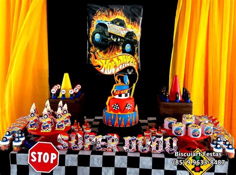 Biscuiart Festas Festa Hot Wheels Decora O Hot Wheels Mimos Hot Wheels