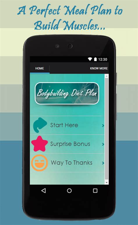 Bodybuilding Diet Plan Guide Apk For Android Download