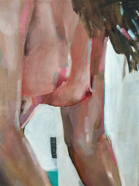 Sex Art Sensual Modern Art Oil Painting Original Erotic Art Sex Erotic Mature Sex Wall Art