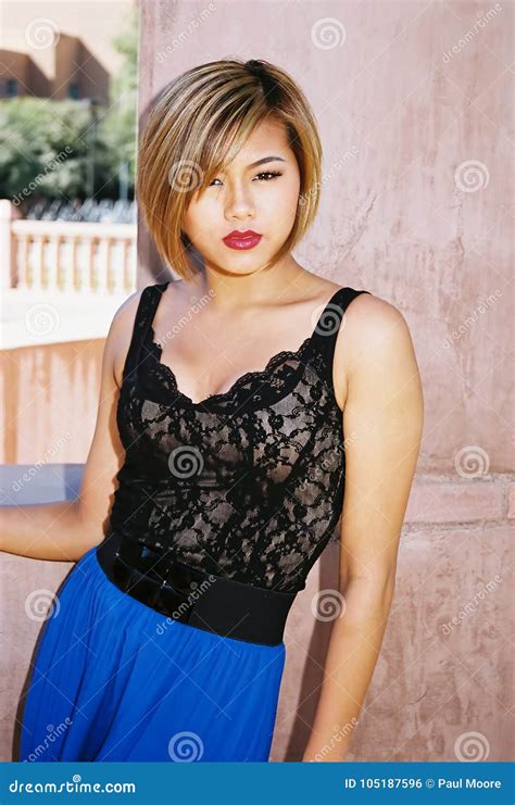 Lovely Brunette Girl Stock Photo Image Of Stunning