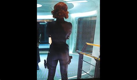 Naked Scarlett Johansson In The Avengers