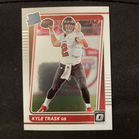 Panini Donruss Optic Rated Rookie Rc Kyle Trask Buccaneers Nm