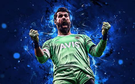 Volkan Demirel Goalkeeper Fenerbahce Sk Turkish Super Lig Turkish