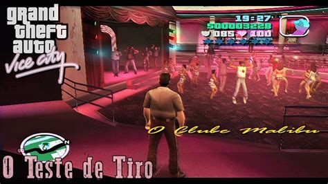 GTA Vice City PTBR 19 O Teste De Tiro PS3 Gameplay Completo