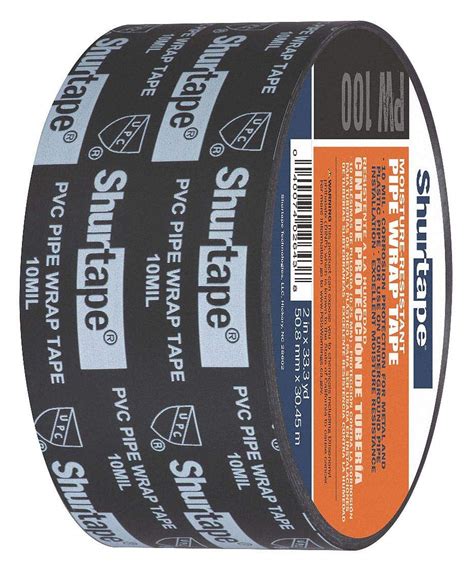 Shurtape Pw 100 Corrosion Pipe Wrap Tape 2 X 100 Ft Pack Of 2