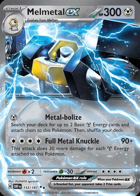 Melmetal Ex Deck Pokemoncard