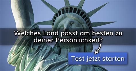 ᐅ Welches Land passt am besten zu deiner Persönlichkeit