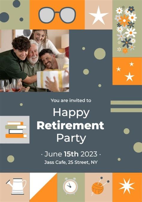 Free Retirement Party Invitation Templates Wepik