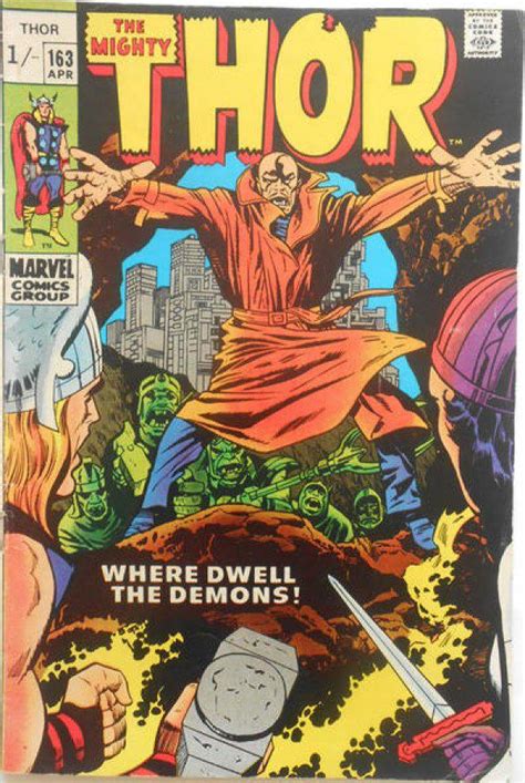 The Mighty Thor British 163 1969 Prices Mighty Thor Series