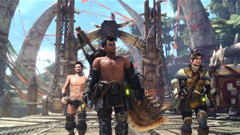 MHW Naked Field Team Leader By Ogami4 On DeviantArt