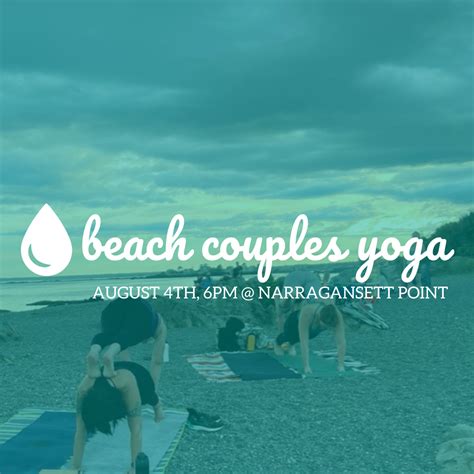 The Daily Sweat — Couples Yoga At The Beach